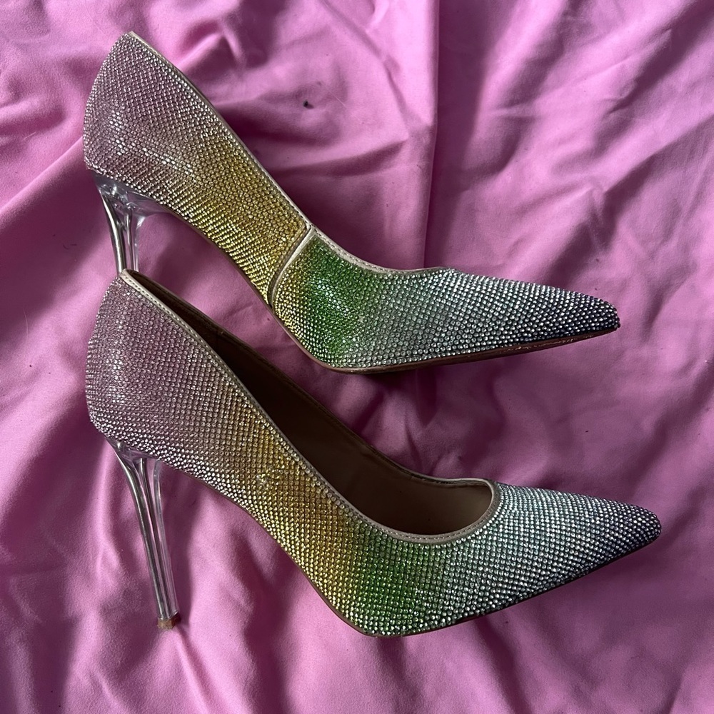 Sparkly heels